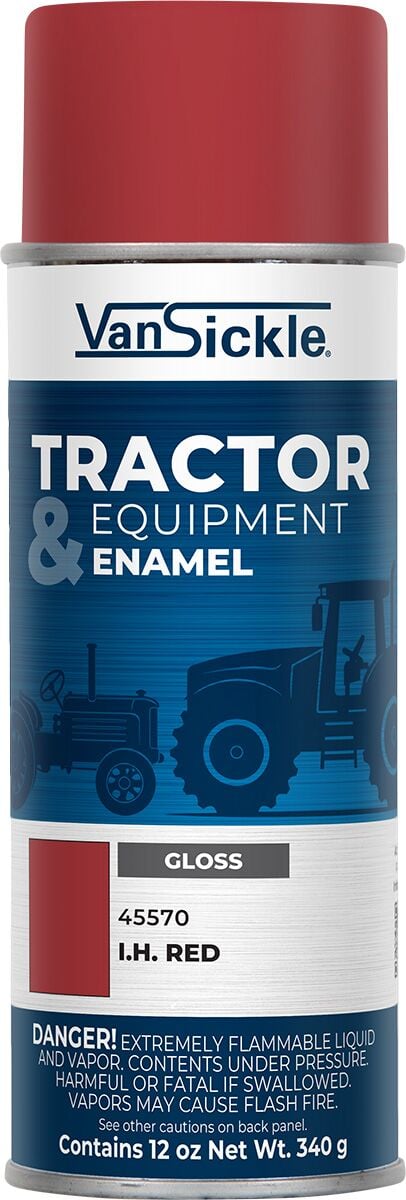 Tractor & Equipment Enamel in Gloss I.H. Red - 12 oz Spray