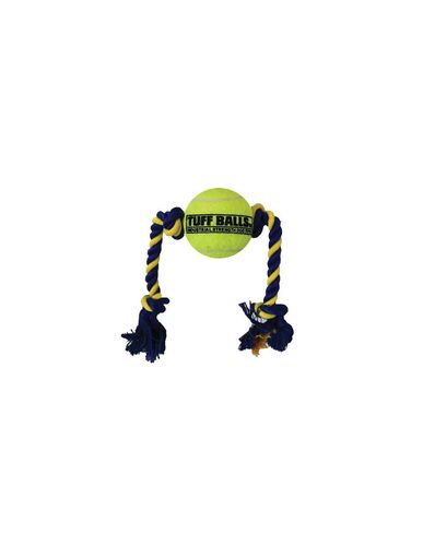 Tuff Ball Tug 14 Rope with 2.5 Ball Dog Toy
