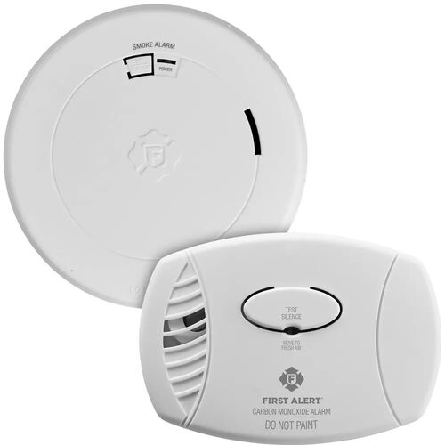 Smoke And Carbon Monoxide Alarm with 10-year Sealed Battery Dual Sensor Safety Device