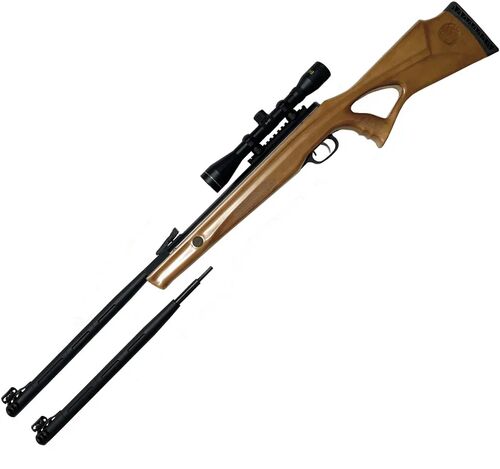 Sportsman Model 10622GP Dual Caliber .177 and .22 Caliper Pellet Air Rifle with Scope