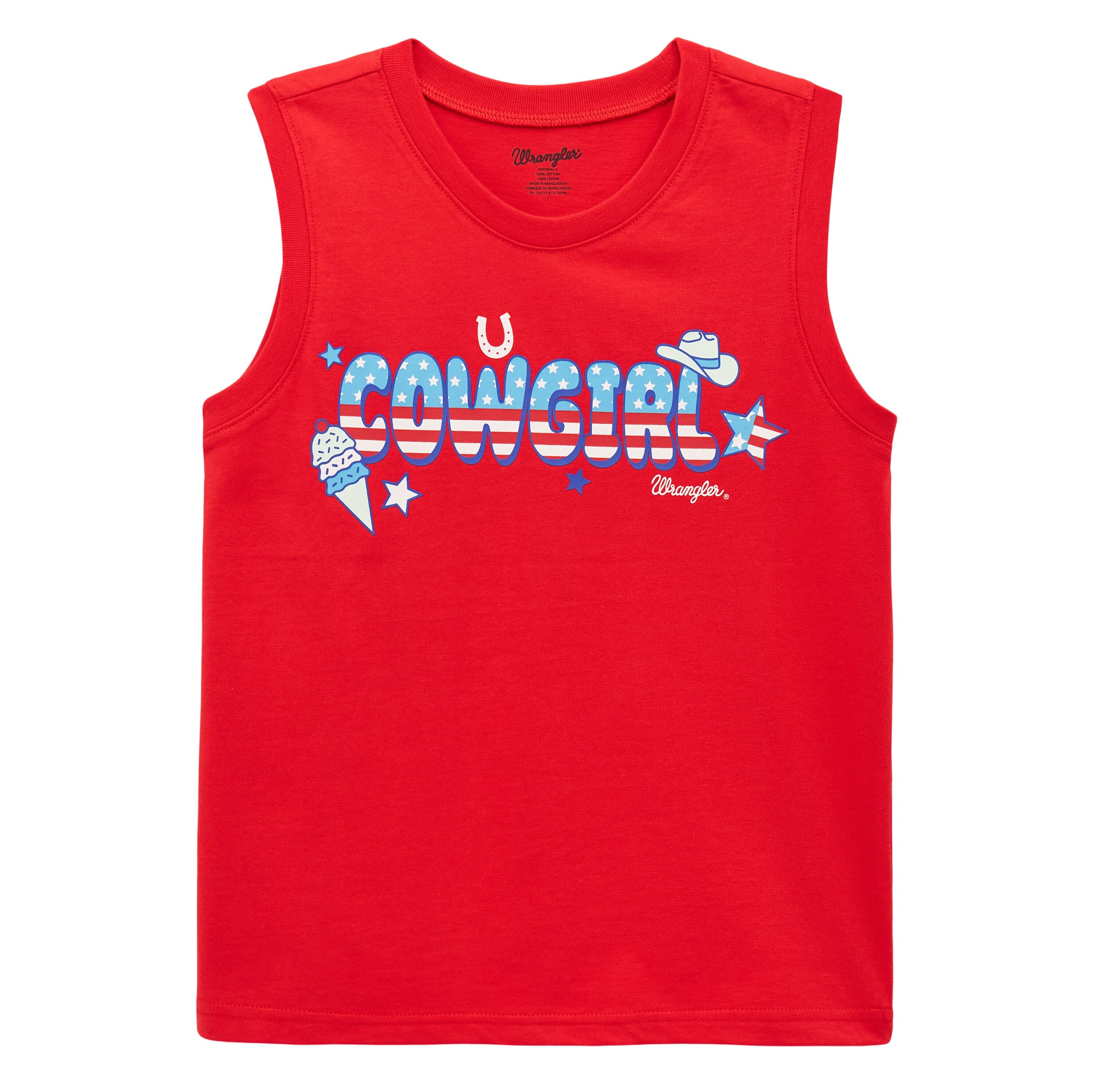 Girl's Western Graphic Tank