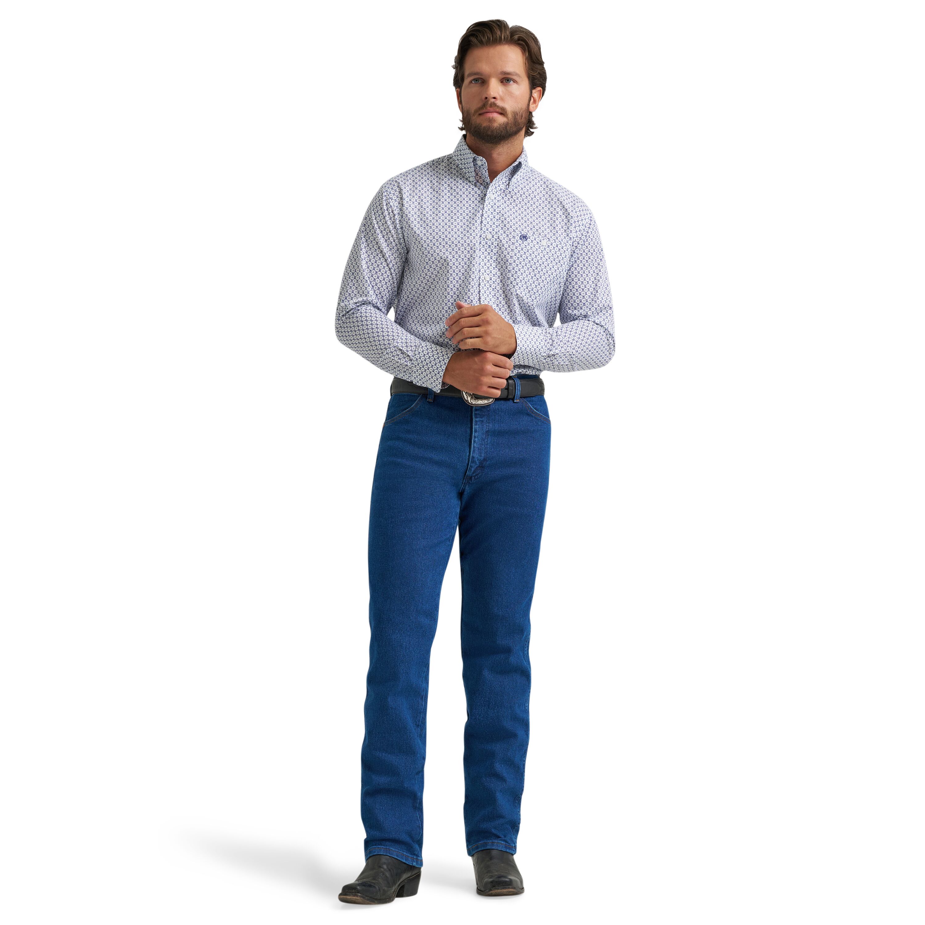 Men's Relaxed Fit Long Sleeve Shirt