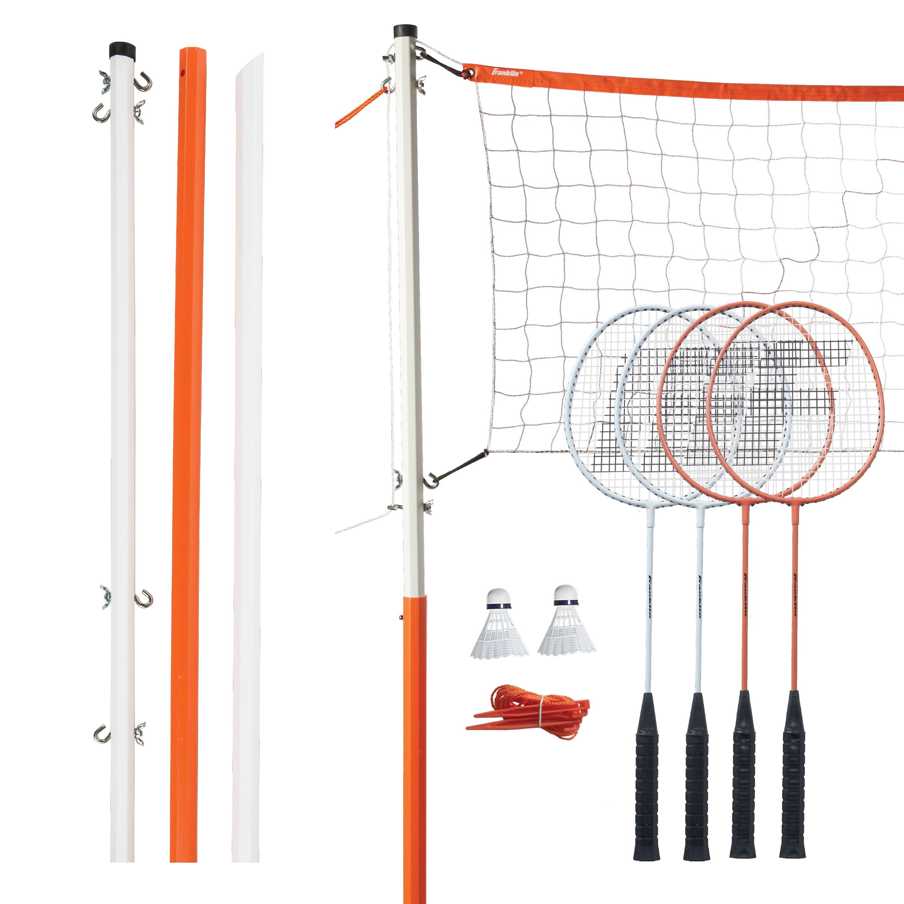 Franklin Sports Volleyball and Badminton Net Set