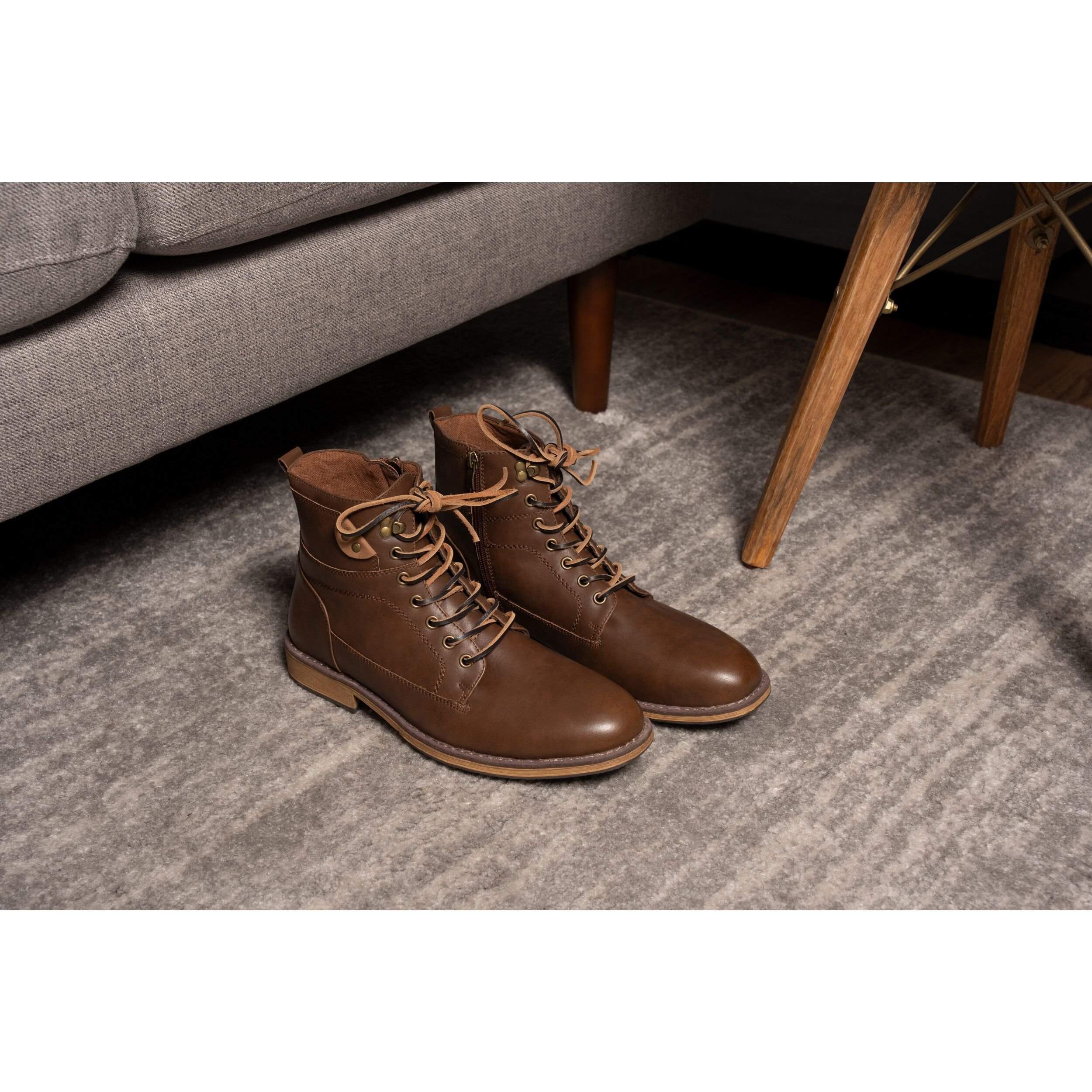 knee length dresses for ladies The Presley Lace-Up Boot - Nero Black main image 1