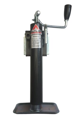 10" Topwind Flange Mount Swivel Trailer Jack - 2,000 Lbs