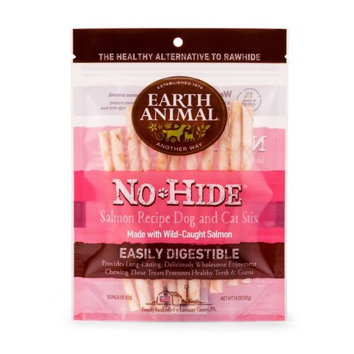 Salmon No Hide Dog Chew - 10 Pack