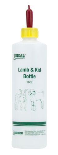 Lamb & Kid Bottle with Red Screw-On Teat