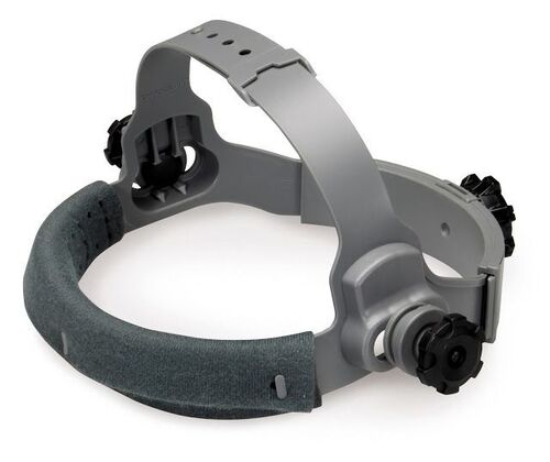Replacement Headgear Assembly For Welding Helmets – ABS Adjustable Headband With Soft Sponge, Fits Solar Auto-Darkening Masks (Black)