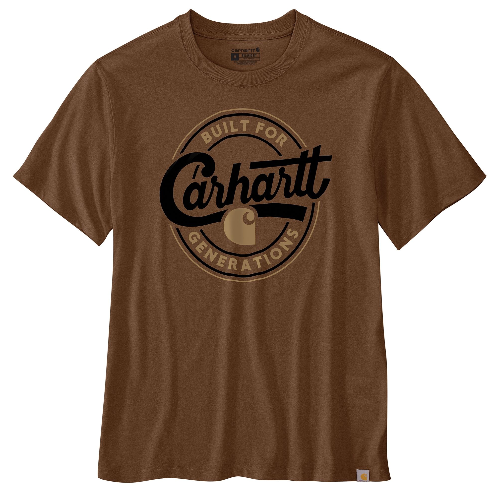 Carhartt Men's Relaxed Fit Lightweight Short-Sleeve Script