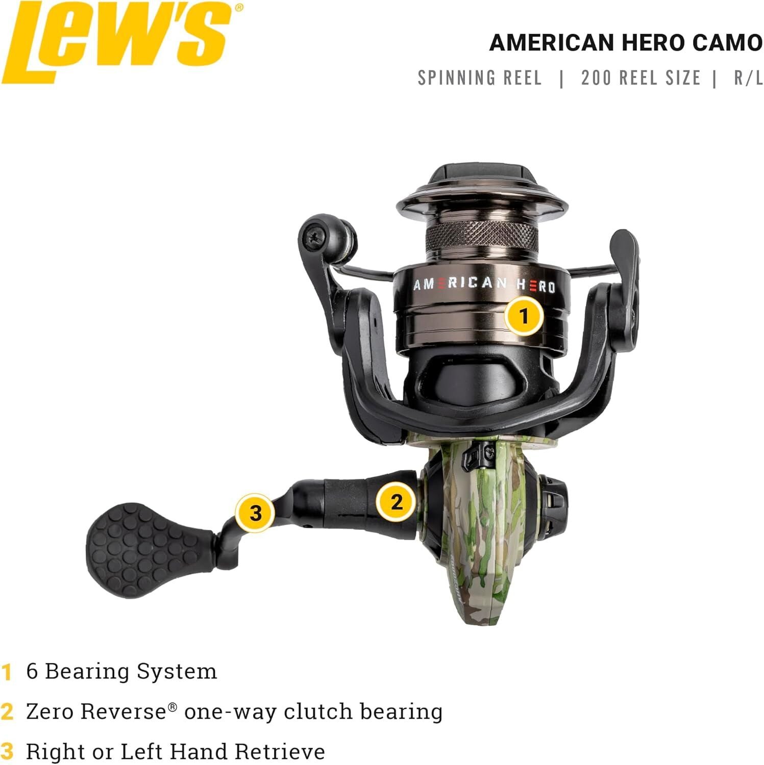 Lews Mach Smash Speed Spin 200 Spinning Reel Lews Mach Smash Speed Spin 200 Spinning Reel