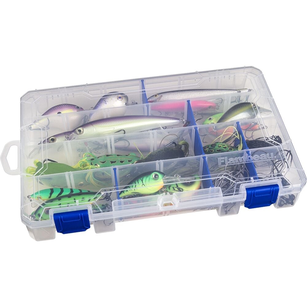 flambeau tuff tainer tackle box The Flambeau Tufftainer offers plenty of versatility with adjustable dividers so you can securely fit a wide variety of baits Flambeau Tuff Tainer 3003 Tackle