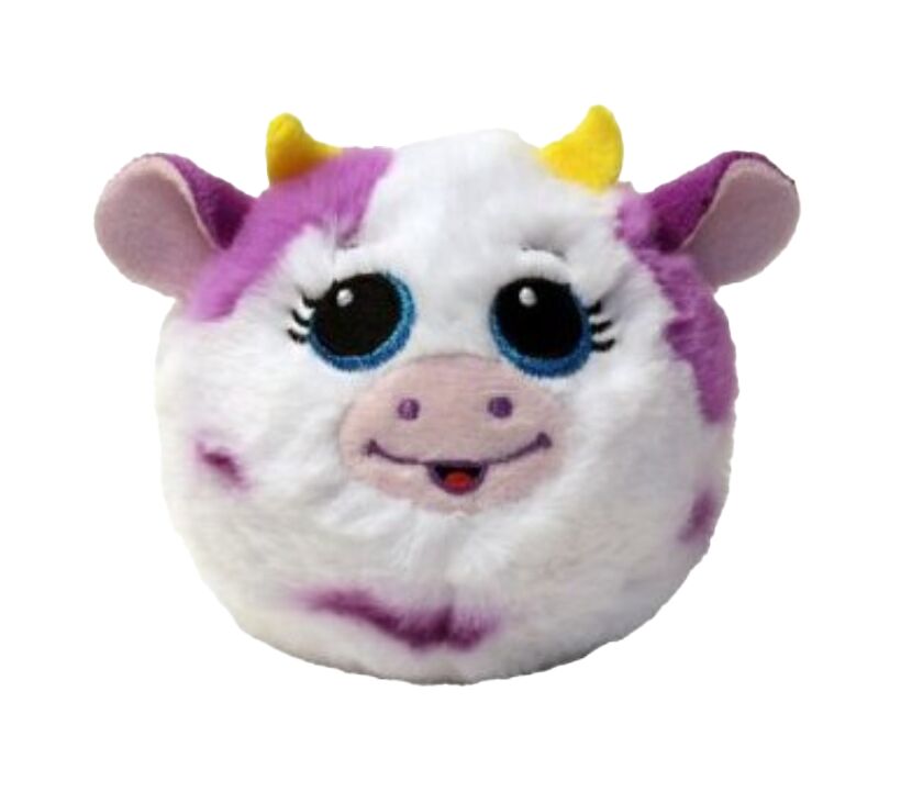 Ty Beanie Bouncer DAISY - Purple/White Cow