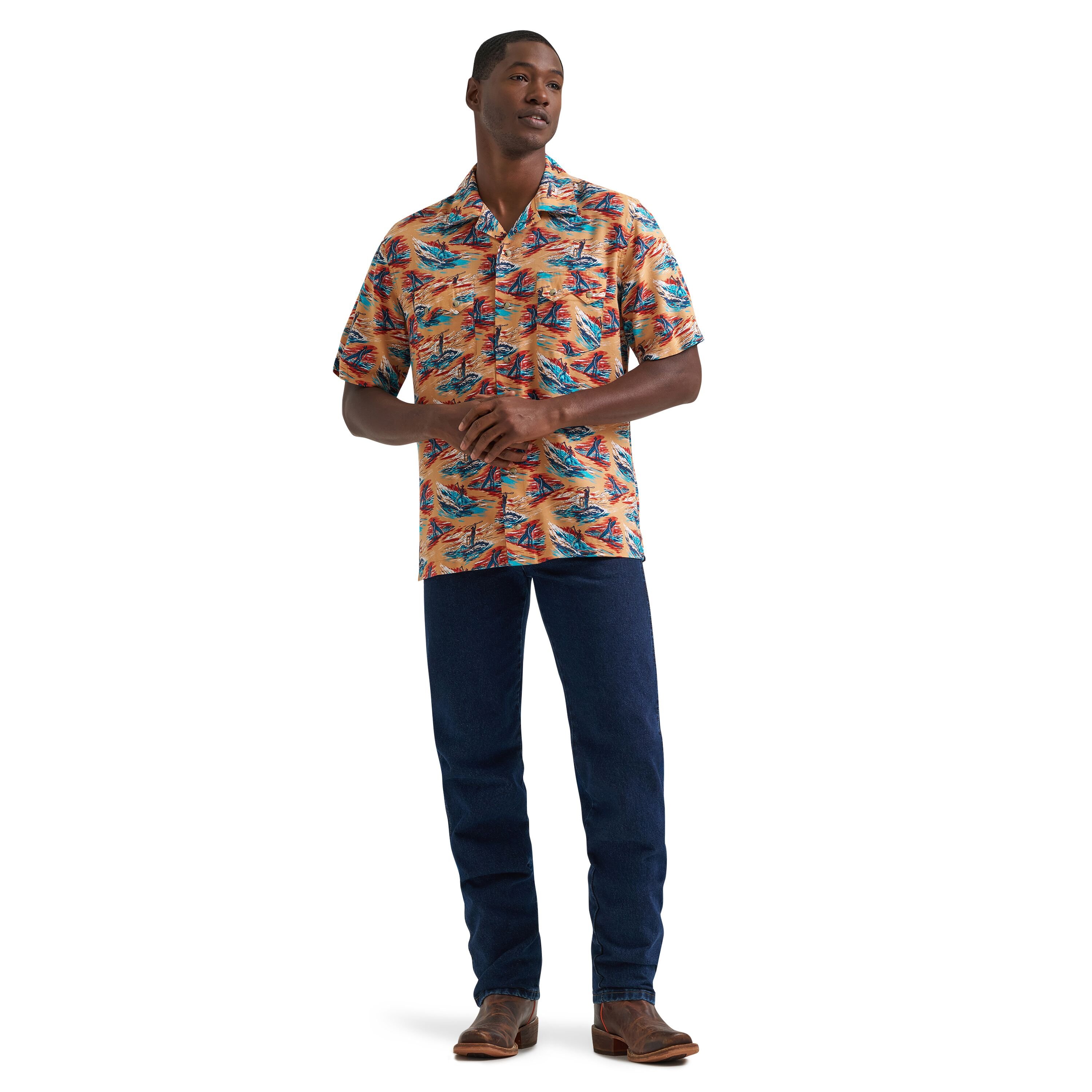 Men's Coconut Cowboy Camp Shirt