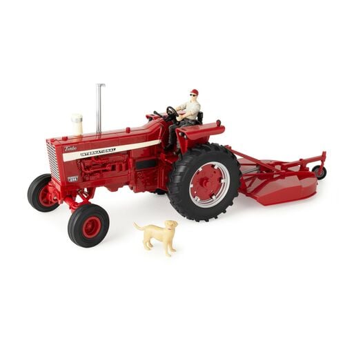 1:16 Scale Big Farm Farmall 1256 Tractor with Mower