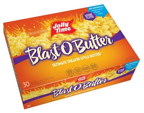 Blast O Butter Microwave Popcorn 30 Pack