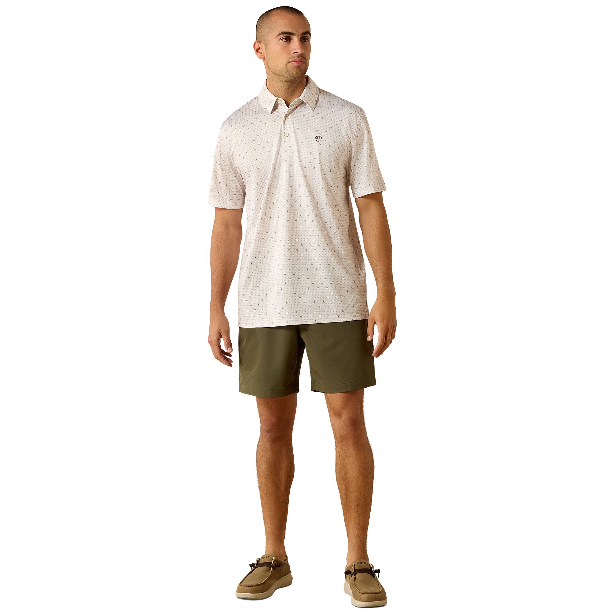 Men's All Over Print Polo