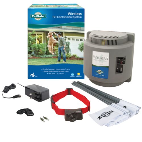 Wireless Pet Containment System up to 1/2 Acre