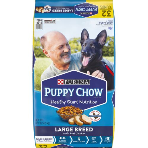 Puppy Chow Healthy Start Nutrition Large Breed with Chicken Dry Dog Food - 32 Lb