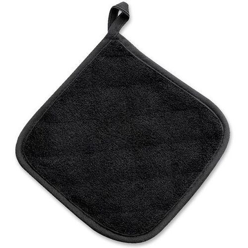 Black Terry Pot Holders