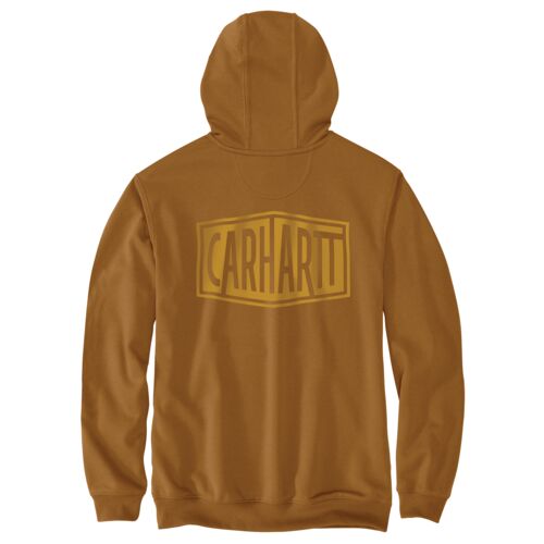 Carhartt Men's Rain Defender Loose Fit Midweight Logo Graphic