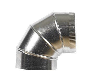 8" Galvanized Adjustable Elbow