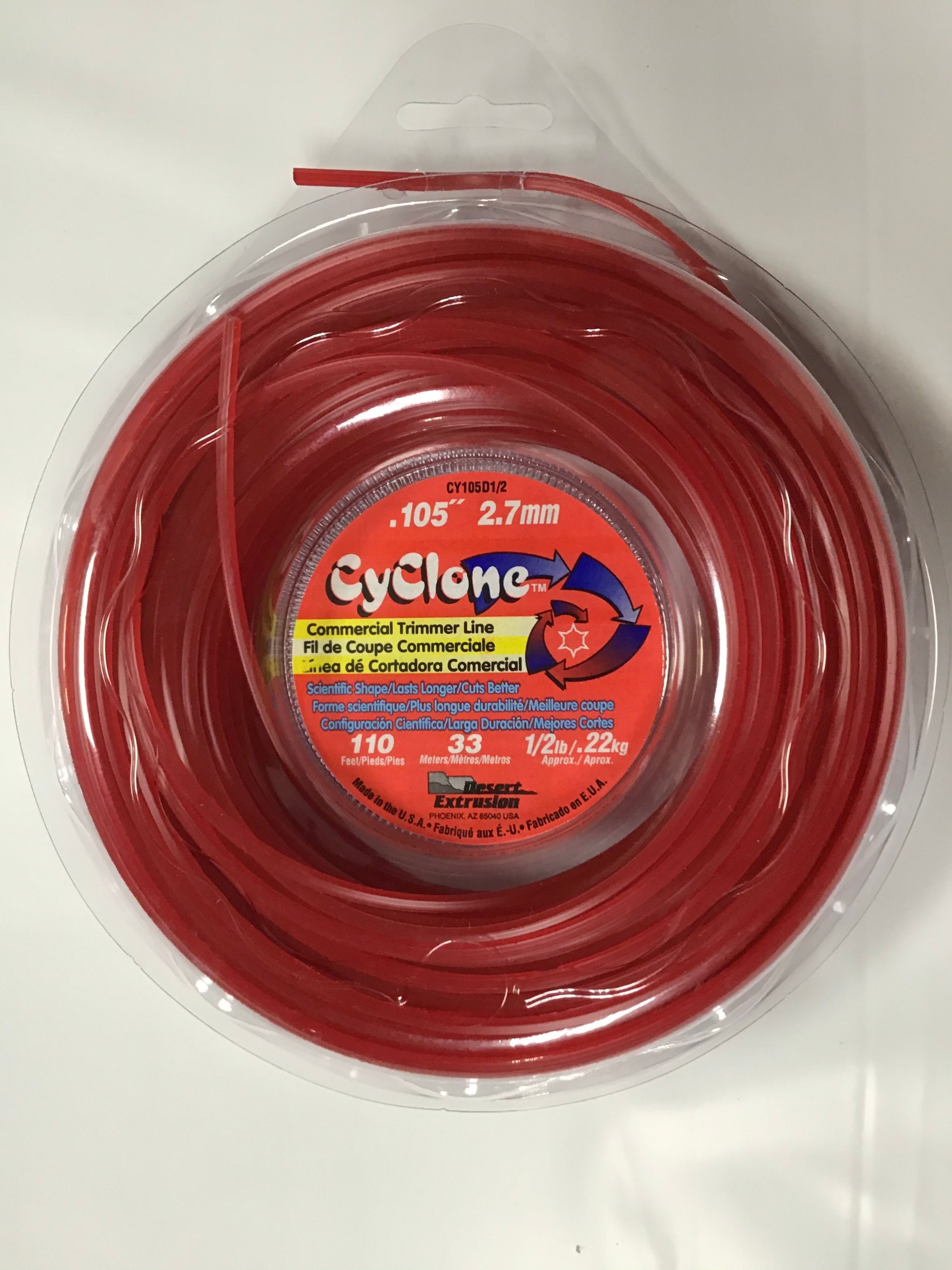 Cyclone .105" String Trimmer Line