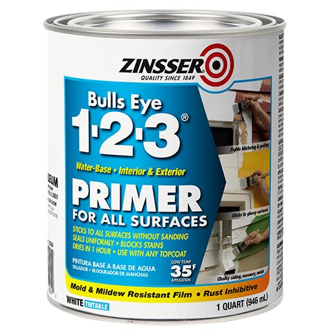 Bulls Eye 1-2-3 Primer in Gray - Quart