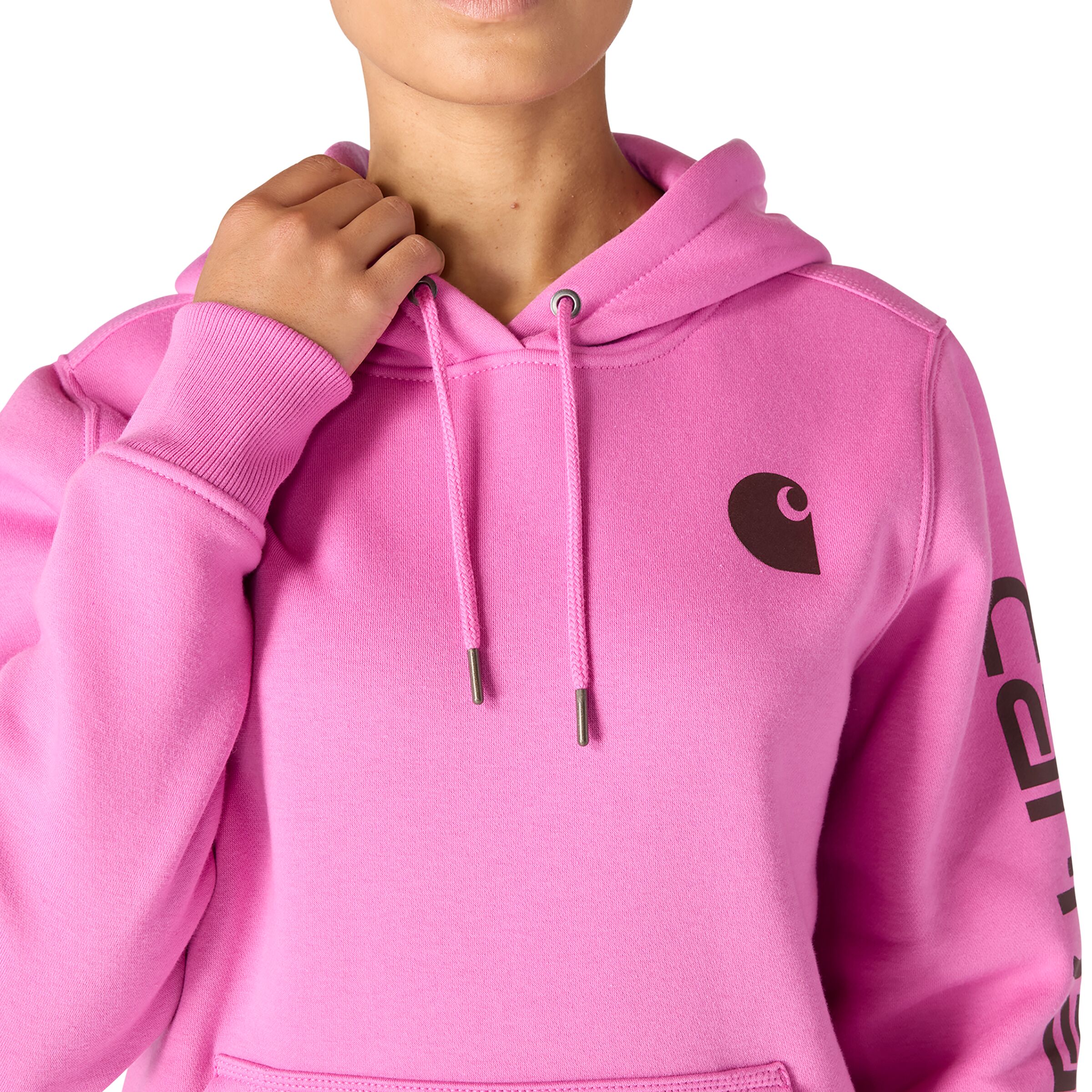 Carhartt Women's Iconic Clarksburg Logo Sweatshirt