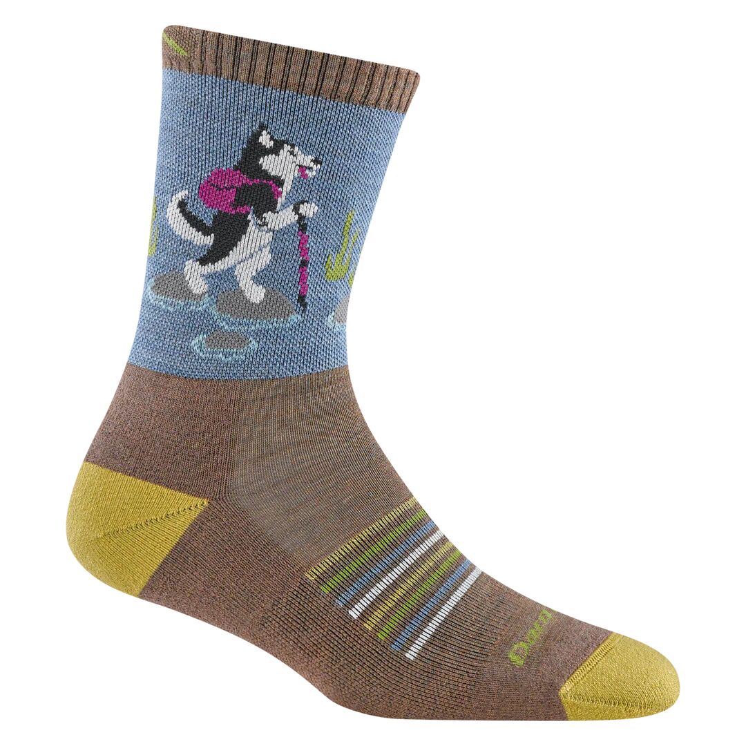 Women's Critter Club Micro Crew Lightweight Hiking Socks