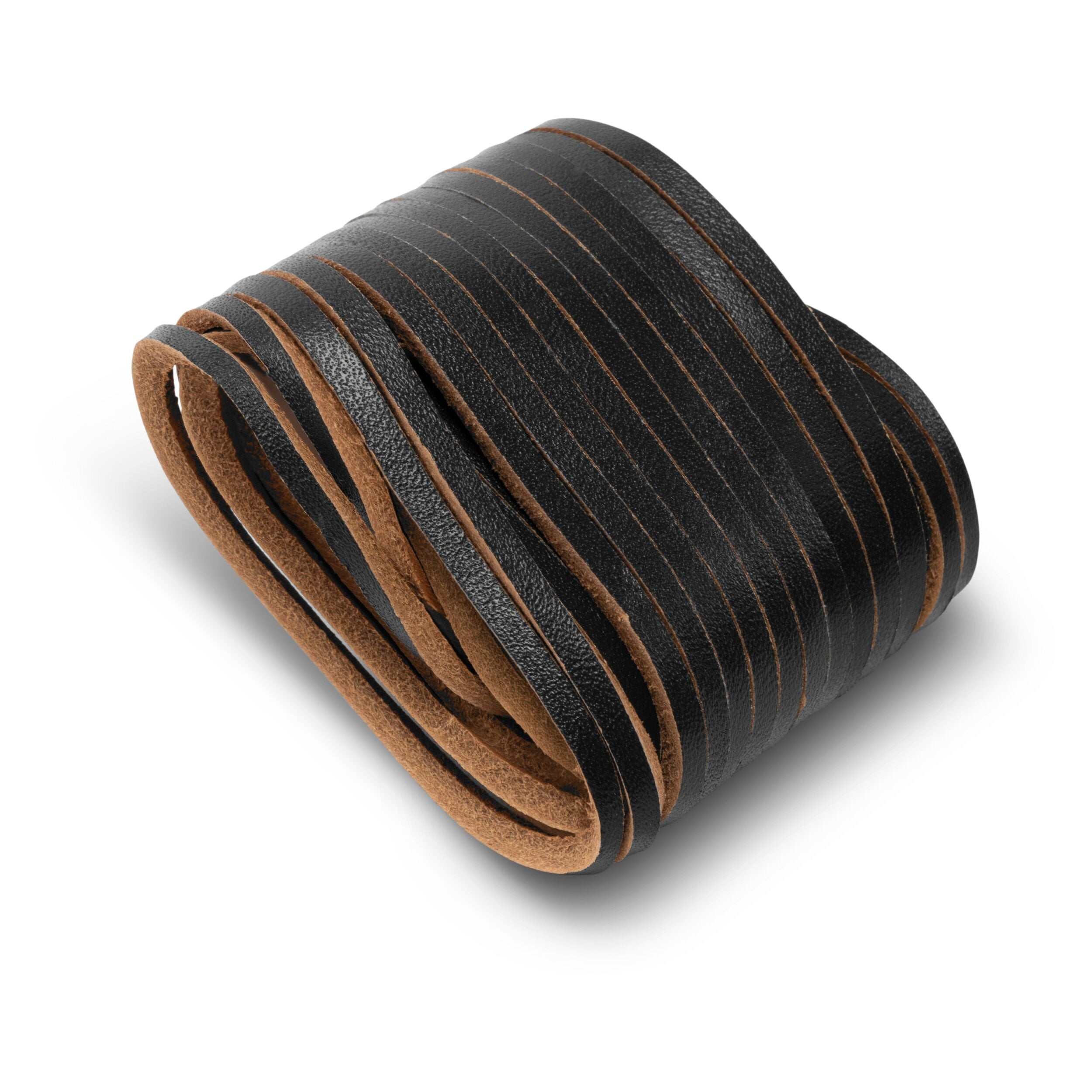 Raw Leather Boot Laces
