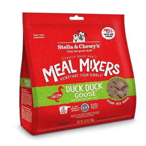 Duck Duck Goose Meal Mixers Freeze-Dried Raw Dog Food - 3.5 oz