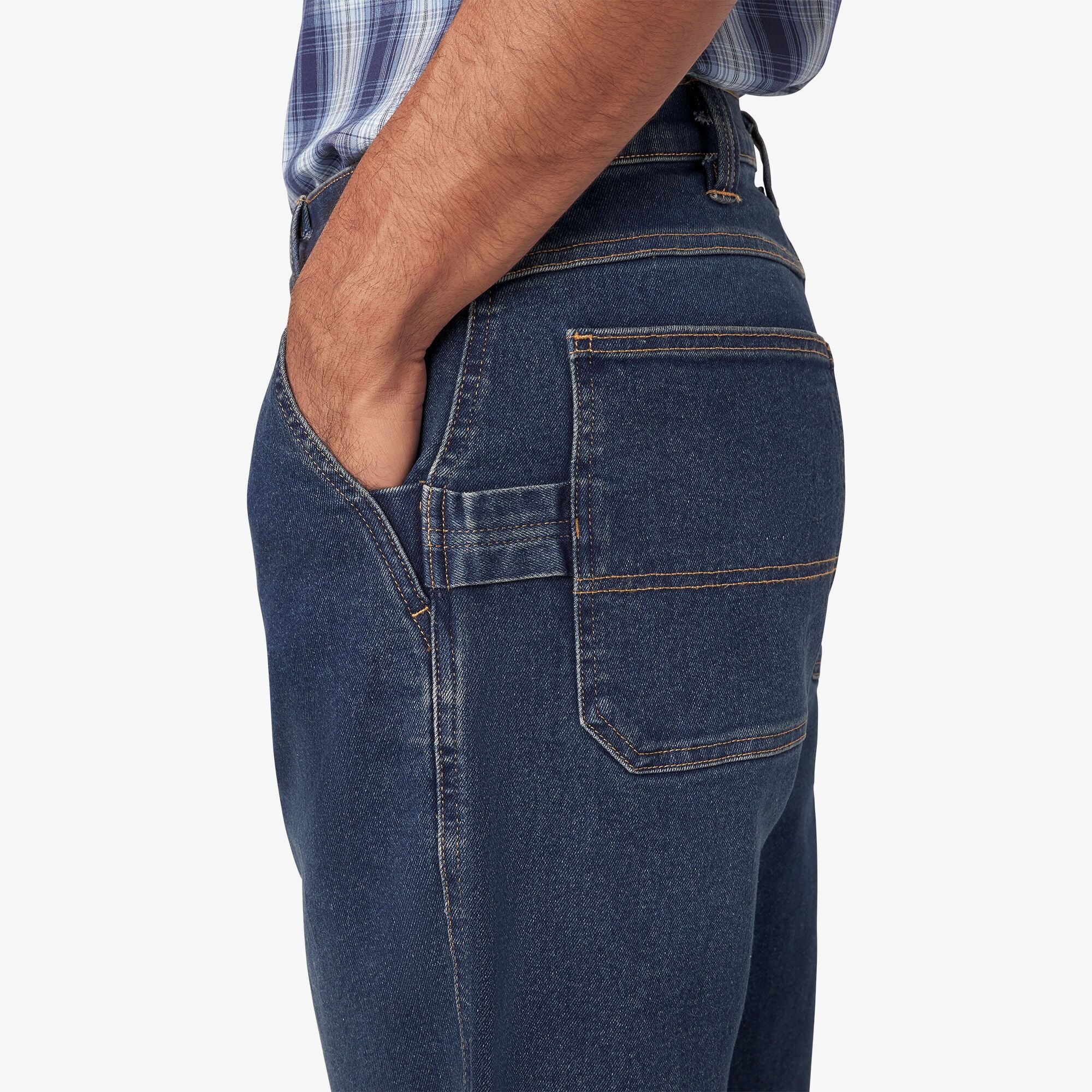 Mens 11" Denim Utility Shorts