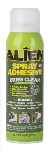 As Seen on TV Alien Spray Adhesive