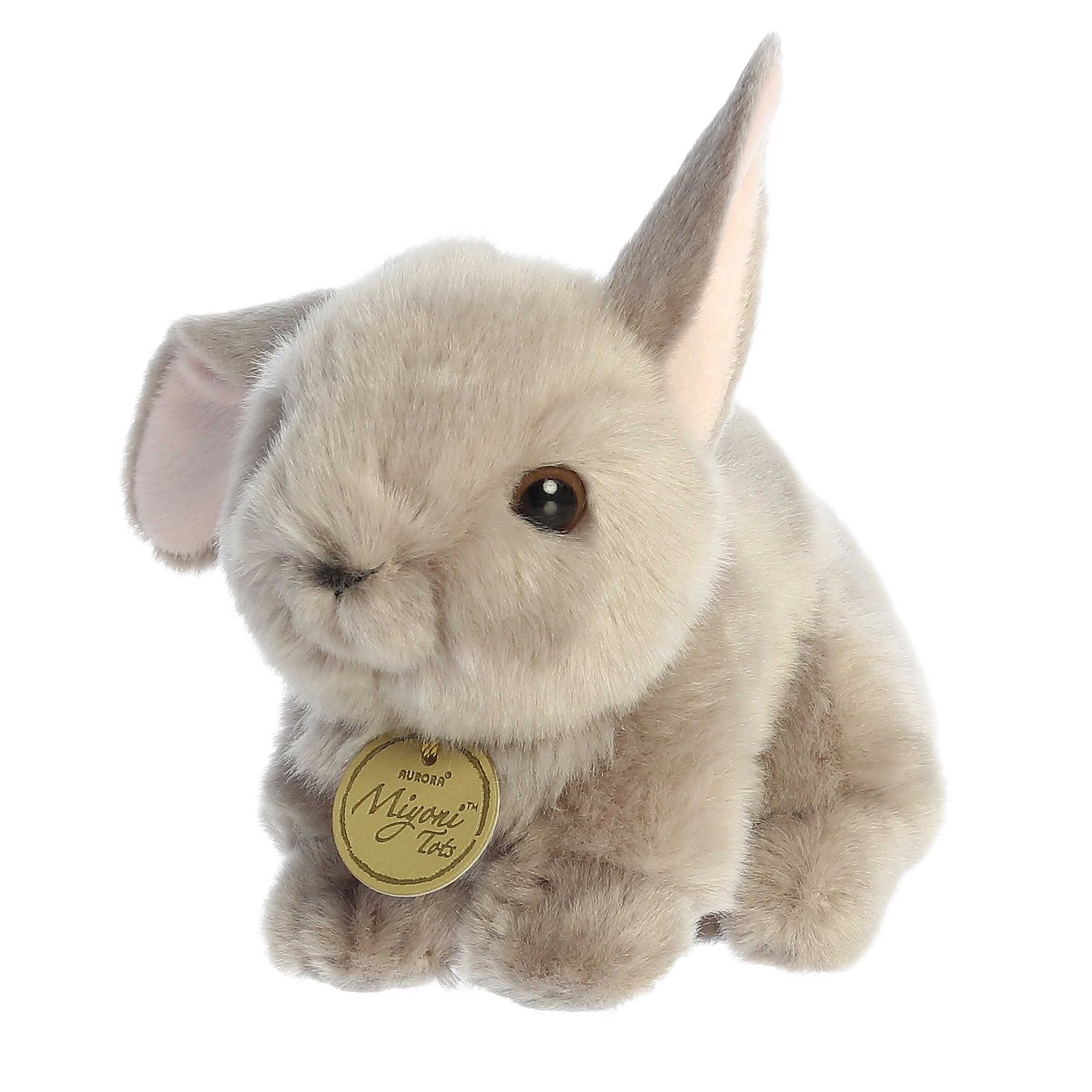 【ハンドメイド】ユメミルBunny　ぬいぐるみ　(オーロラ) Aurora World Miyoni Tots Playful Baby Bunny - 8