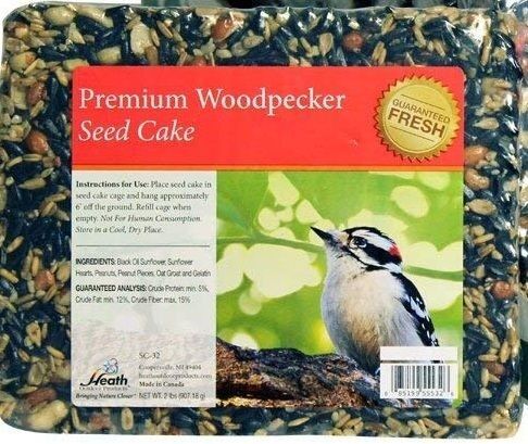 Premium Woodpecker Seed Cake - 2 lb