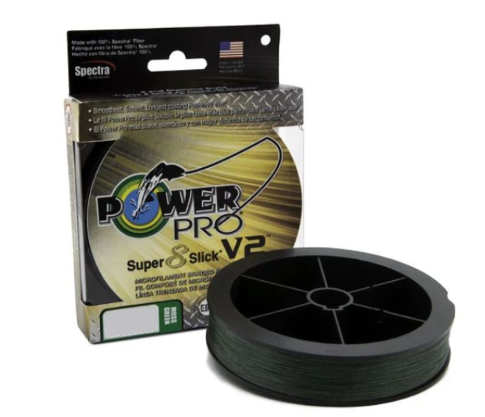 Super8Slick V2 Moss Green Braided Line