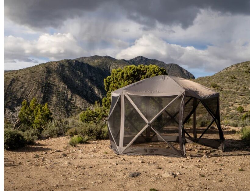 WWW_KATORI TENt o TEN geek field チェリー Territory Tents 6-Sided Pop-Up Gazebo Tent