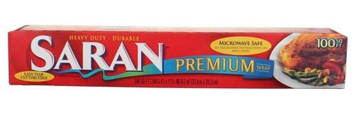 Premium Plastic Food Wrap - 100 ft Roll