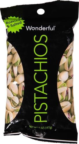 Wonderful Roasted and Salted Pistachios - 2.25 oz