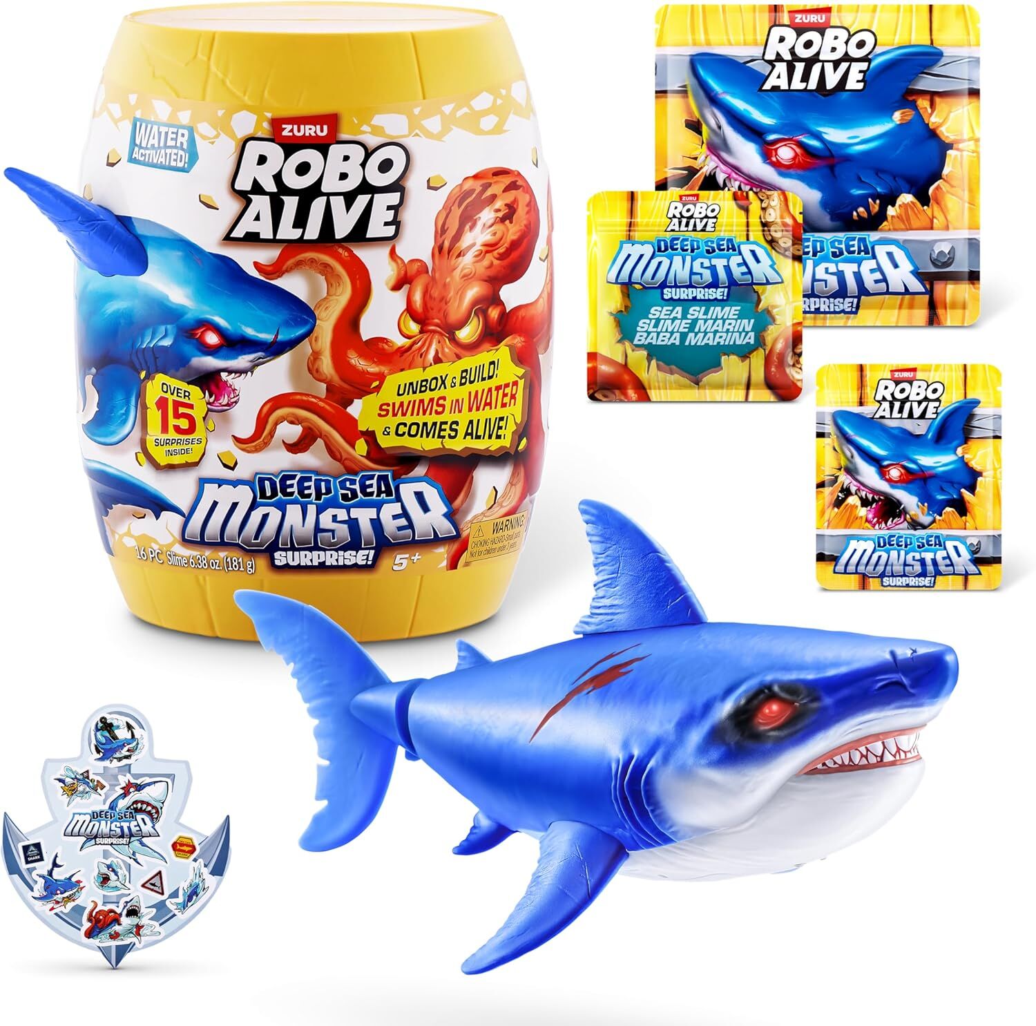 Zuru Robo Alive Deep Sea Monster Surprise