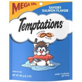Savory Salmon Temptations Cat Treats - 6.3 oz