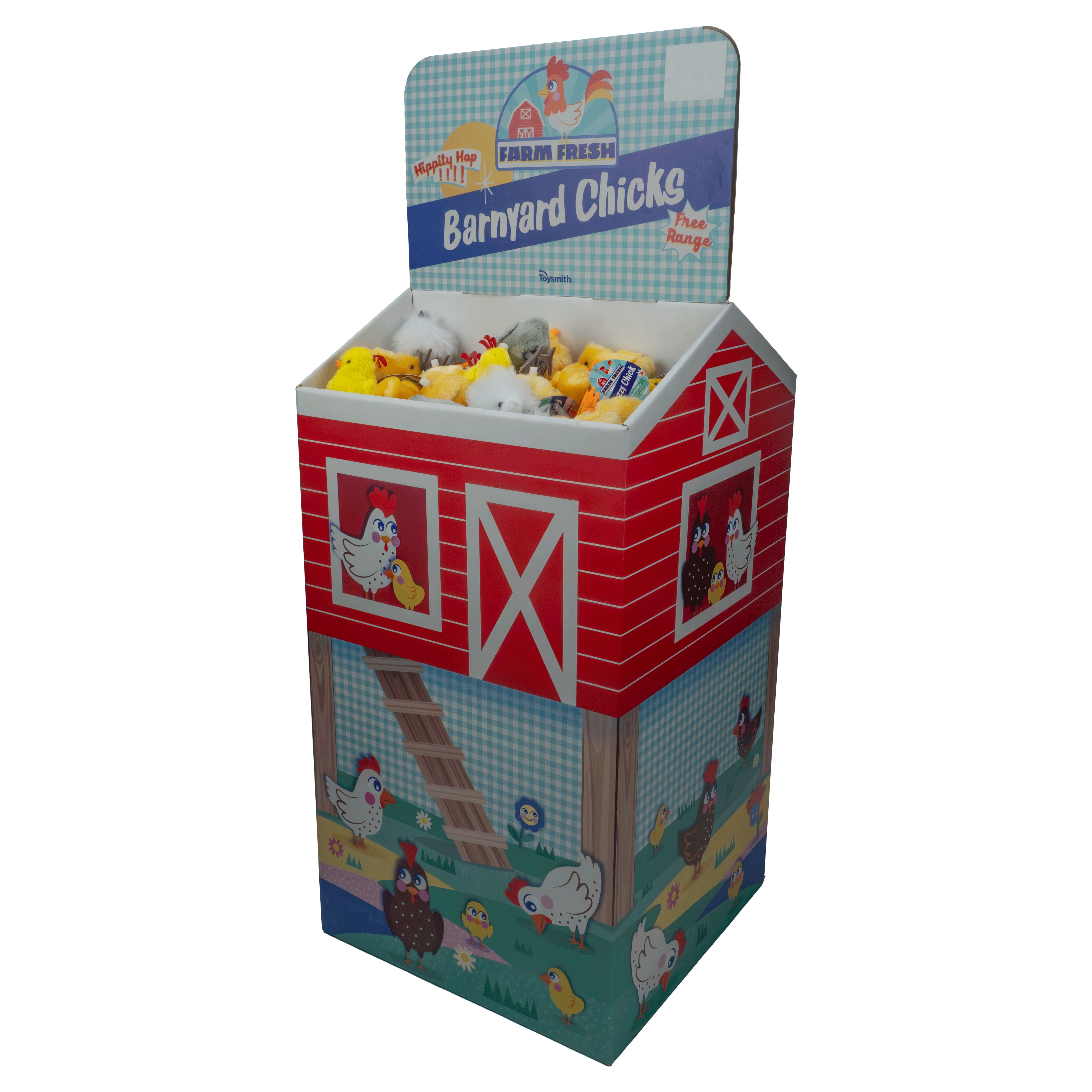 Toysmith Farm Fresh Barnyard Wind-Up Chicks