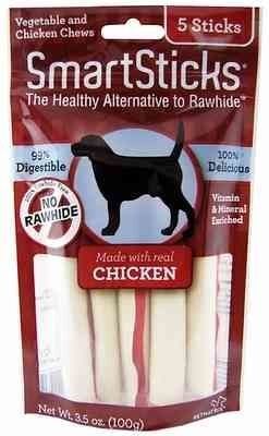SmartSticks Chicken Flavored Dog Treat - 10 Count