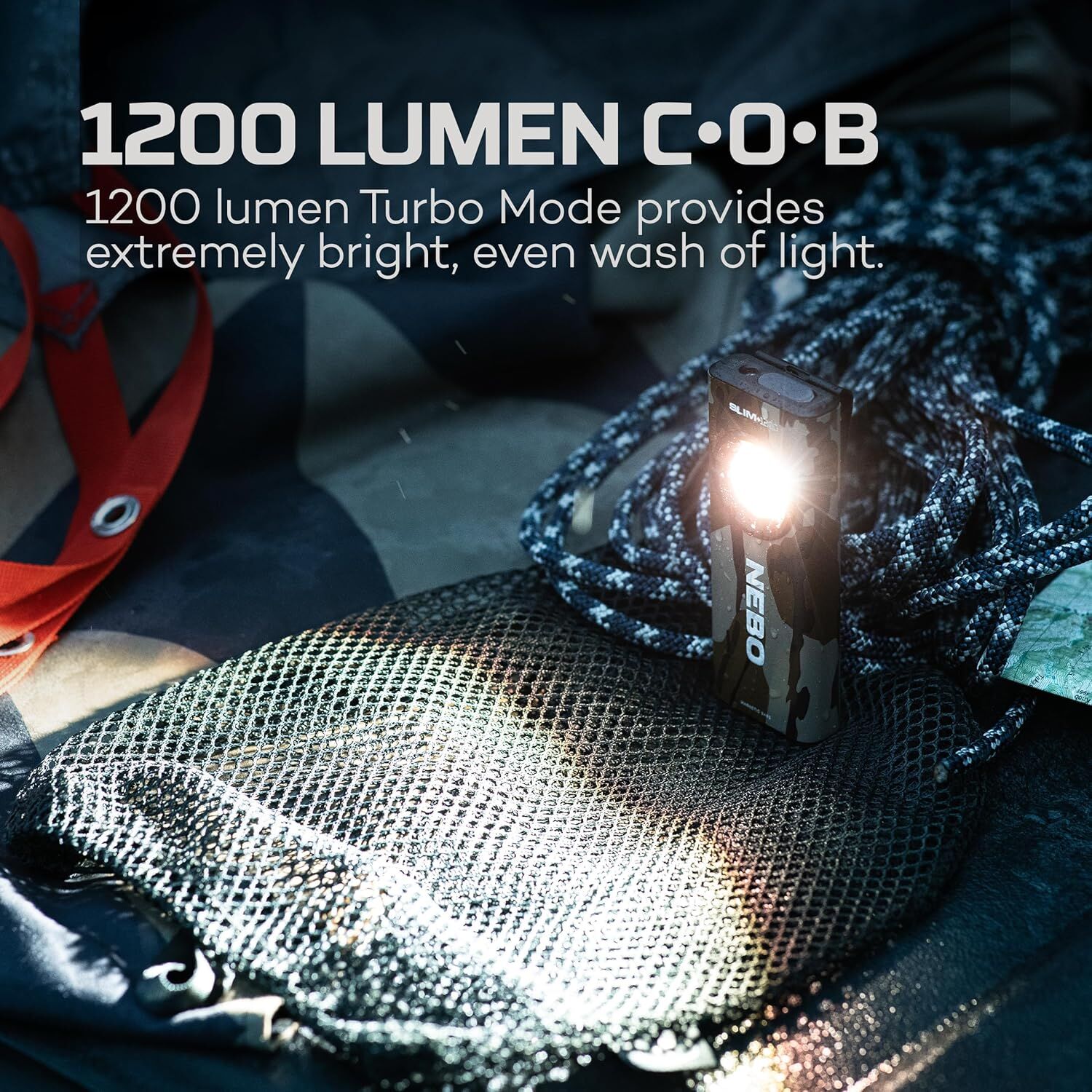 Nebo SLIM+ 1200 Rechargeable Pocket Light