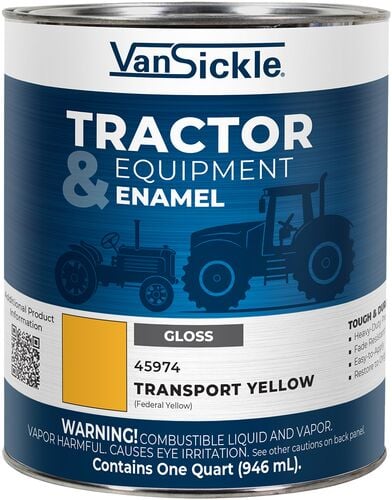 Tractor & Equipment Enamel in Gloss Transport Yellow - 1 Quart