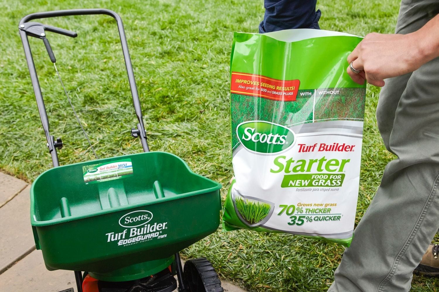 Turf Builder Starter Food for New Grass