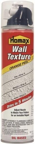 10 Ounce White  Dial-In Nozzle Easy Touch Orange Peel Wall Texture Aerosol Can