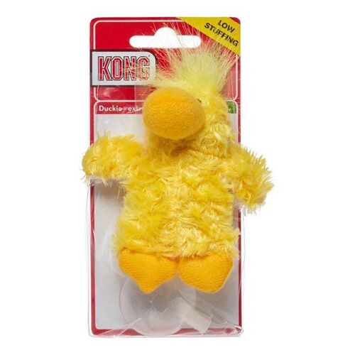 Dr. Noyz Duck Plush Dog Toy with Removable Squeaker