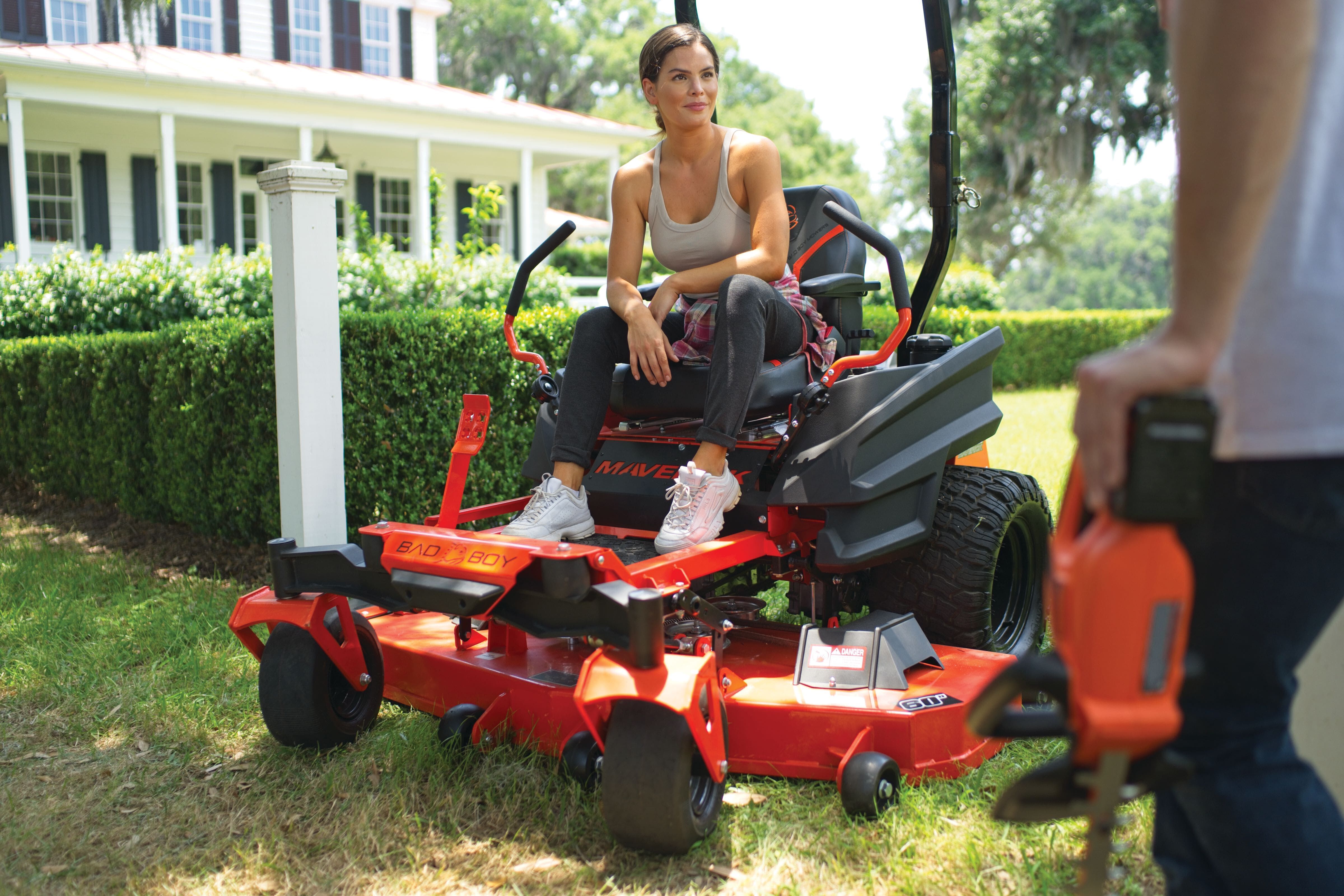 Bad Boy Maverick Zero Turn Lawn Mower with 60