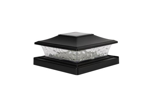 Solar Light Deck Cap in Black 4-Pack